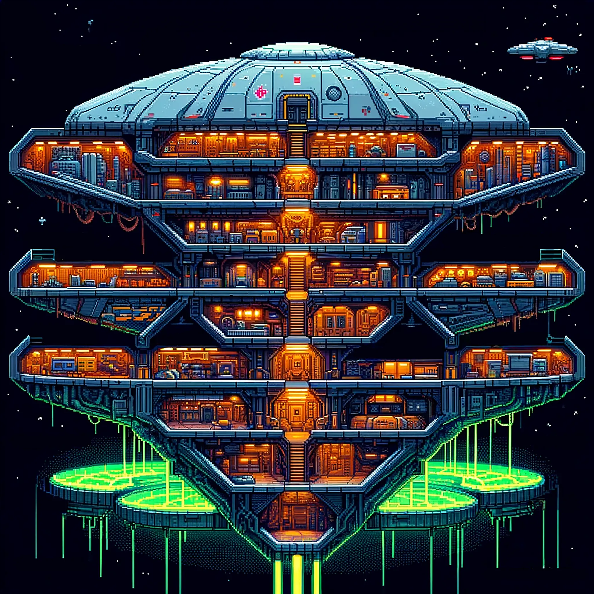 Sezione trasversale dell'Apollo Nephilim