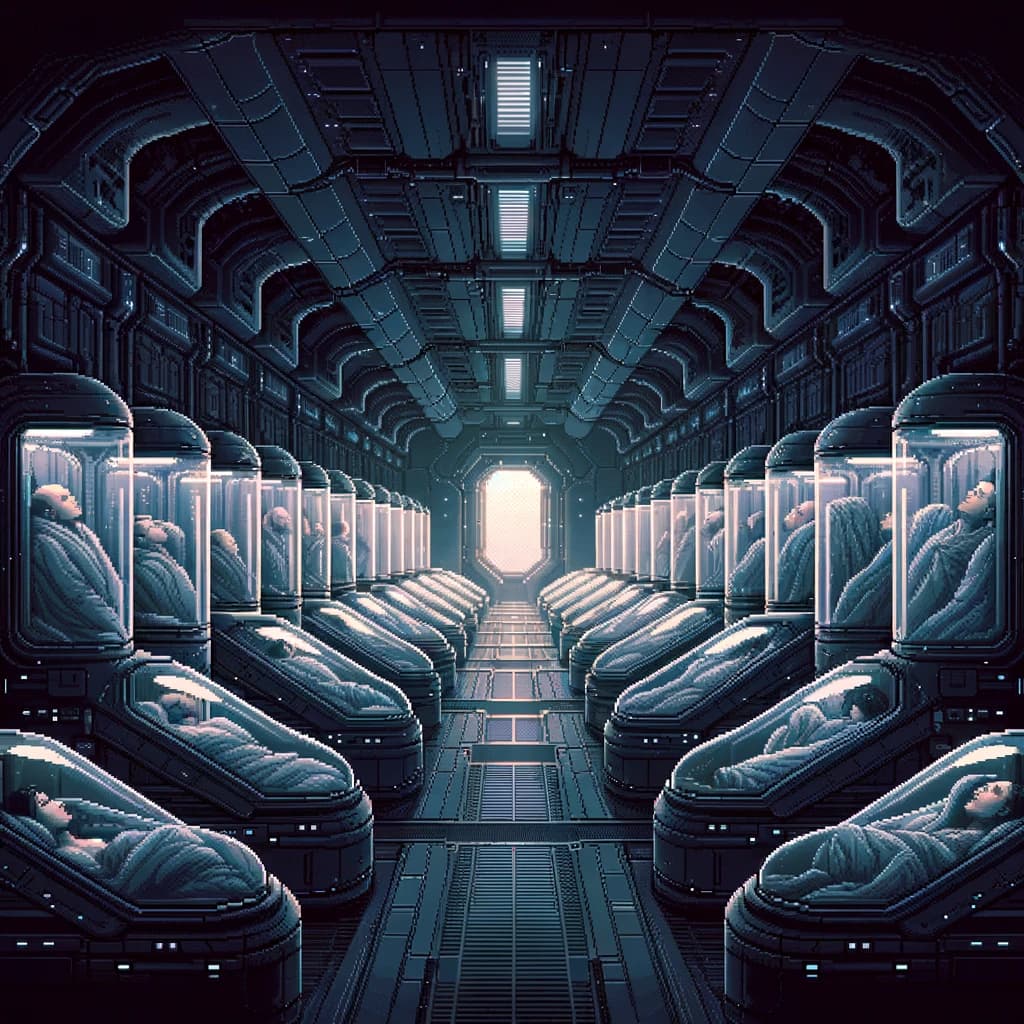 Cryogenic hibernation pods